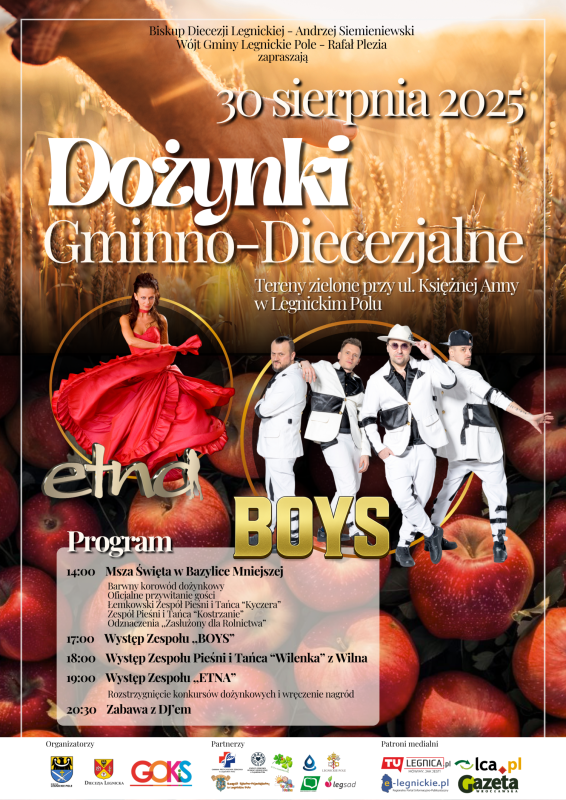 plakat wydarzenia na Legnickim Polu