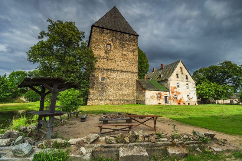 Wieżą Książęca w Siedlęcinie