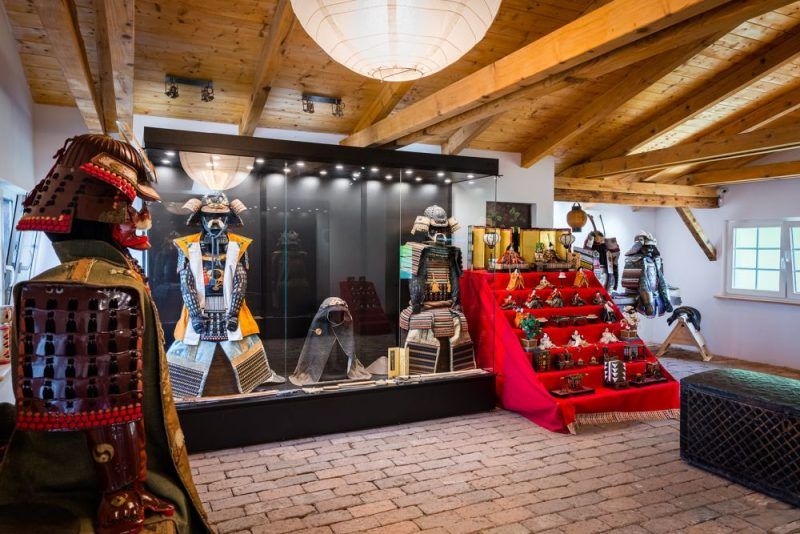 Wystawa poświęcona samurajom