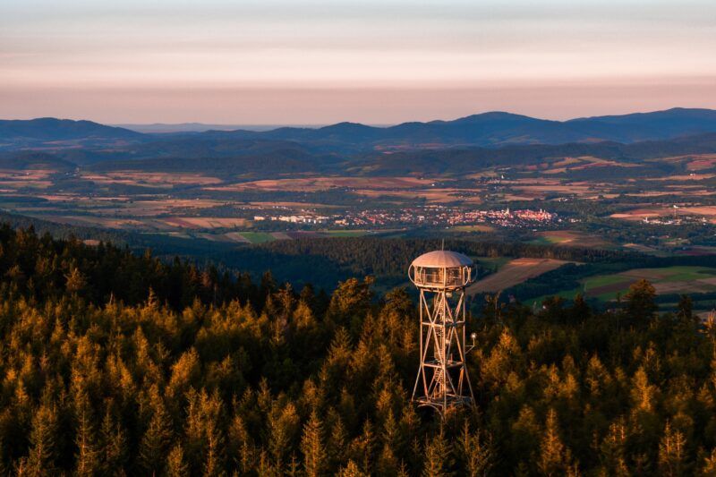 Widok z lotu ptaka na 