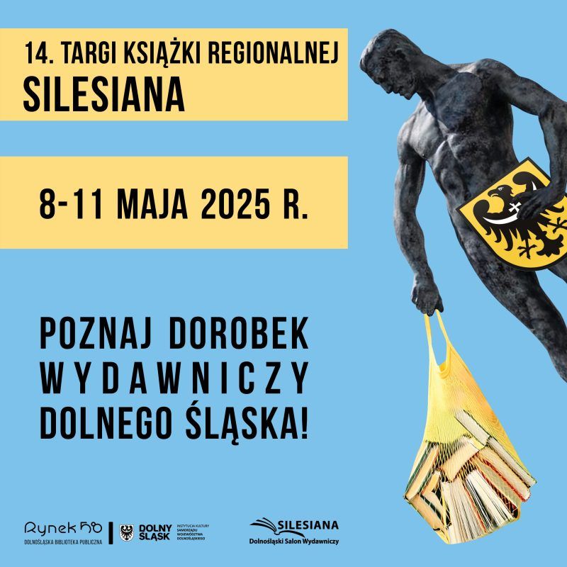 Grafika ilustracyjna do wydarzenia "Poznaj dorobek wydawniczy DOlnego Śląska"