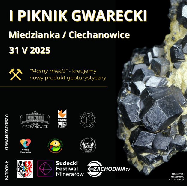 Plakat z napisem Piknik Gwarecki