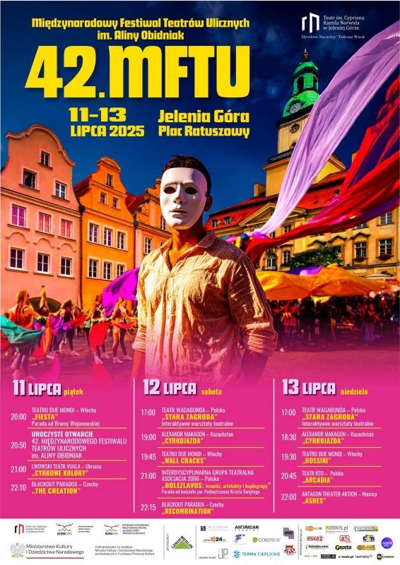 Plakat wydarzenia Festiwal Teatrów Ulicznych