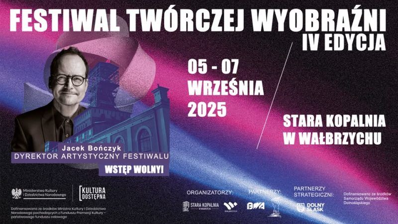 Plakat wydarzenia w Starej Kopalni