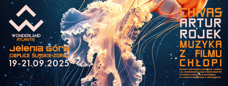 Grafika ilustracyjna do wydarzenia muzyczno-multimedialnego w Jeleniej Górze