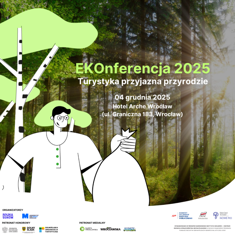 Grafika promocyjna eko konferencji
