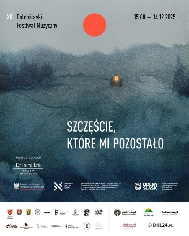 Grafika ilustracyjna do Dolnośląskiego Festiwalu Muzycznego 2025