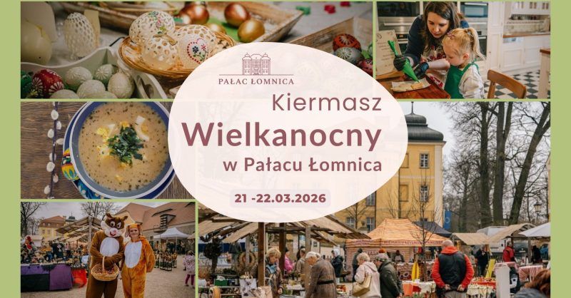 Grafika promocyjna kiermaszu wielkanocnego