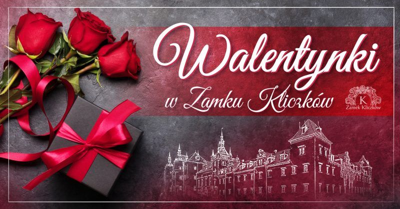 Grafika promocyjna Walentynek w Zamku Kliczków w 2026 roku