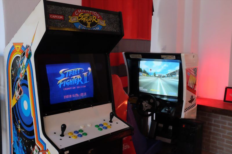 Automaty do gier video w Muzeum Gry i Komputery Minionej Ery we Wrocławiu