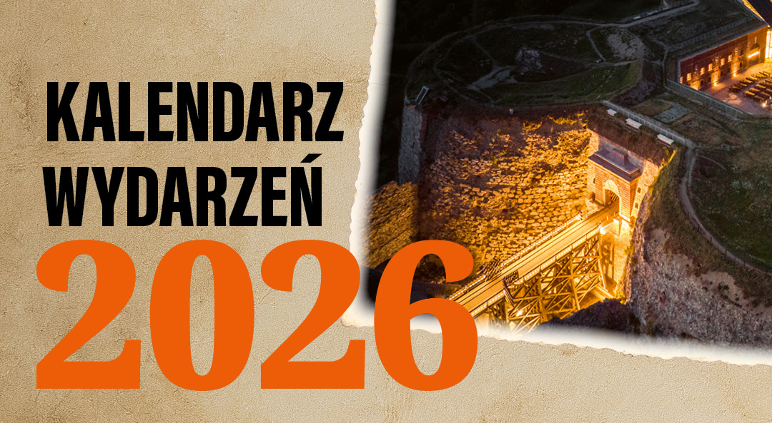 Grafika ilustracyjna kalendarza wydarzeń w 2026 roku