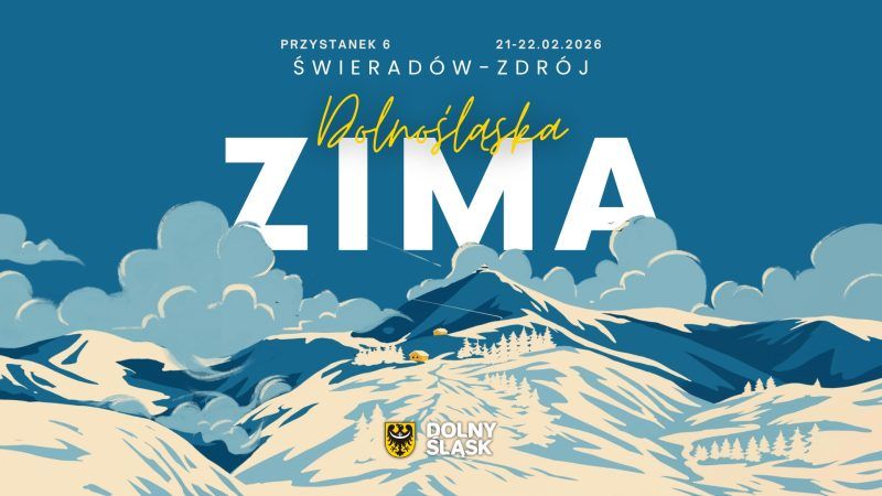 Grafika ilustracyjna do wydarzenia Dolnośląska Zima 2026