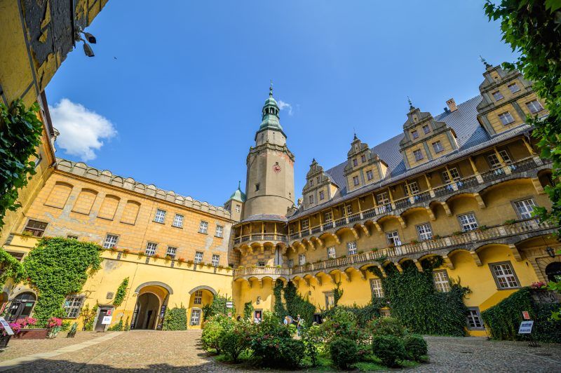Dziedziniec Zamku Książęcego w Oleśnicy