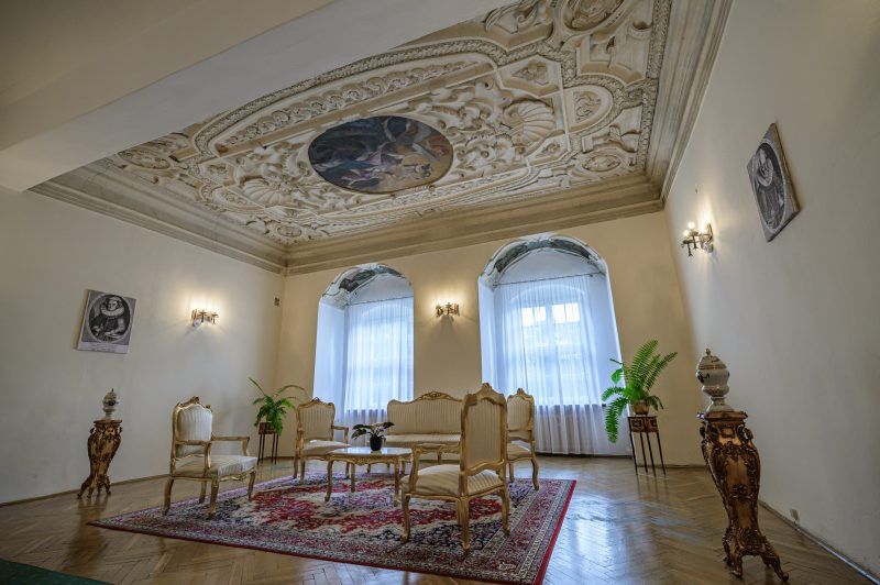 Jedna z sal w Zamku Książęcym w Oleśnicy