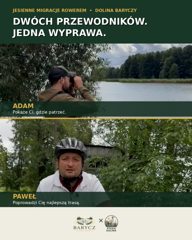 Zdjęcie promocyjne rajdu rowerowego w dniu 20 września 2026 w Dolinie Baryczy