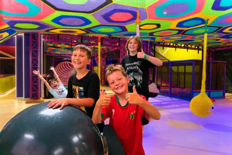 Zabawa w Parku Atrakcji GoJump we Wrocławiu