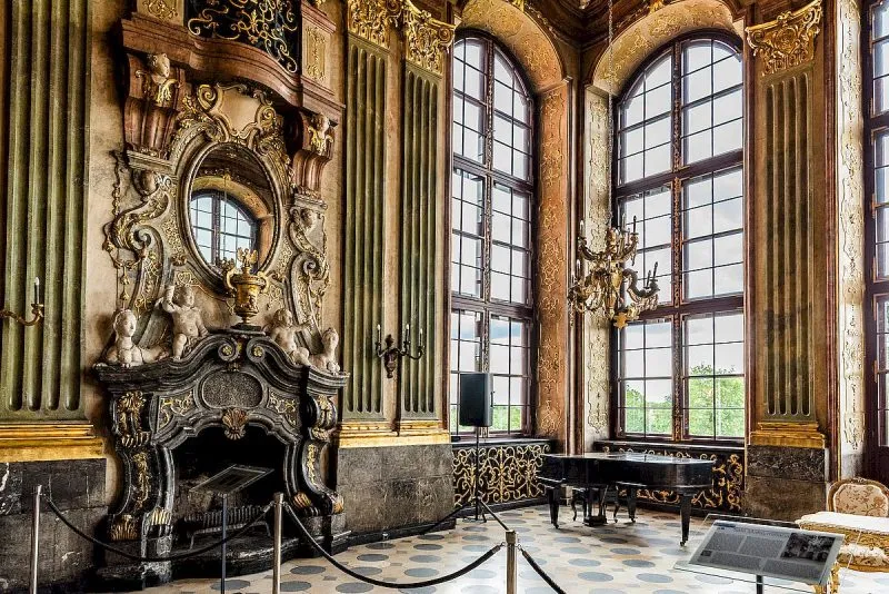 Wnętrza zabytkowego zamku