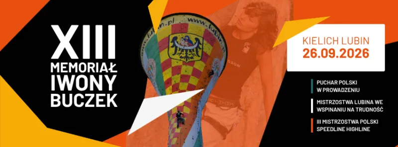 Grafika promocyjna imprezy Memoriał Iwony Buczek
