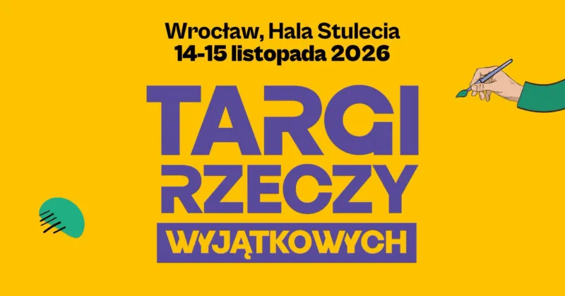 Grafika promocyjna Targów rzeczy wyjątkowych