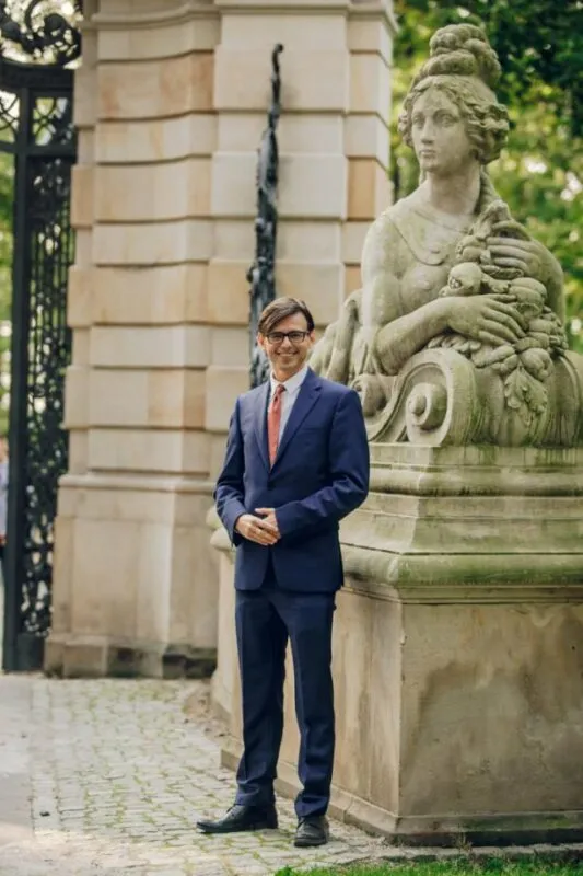 Pan Mateusz Mykytyszyn w Zamku Książ
