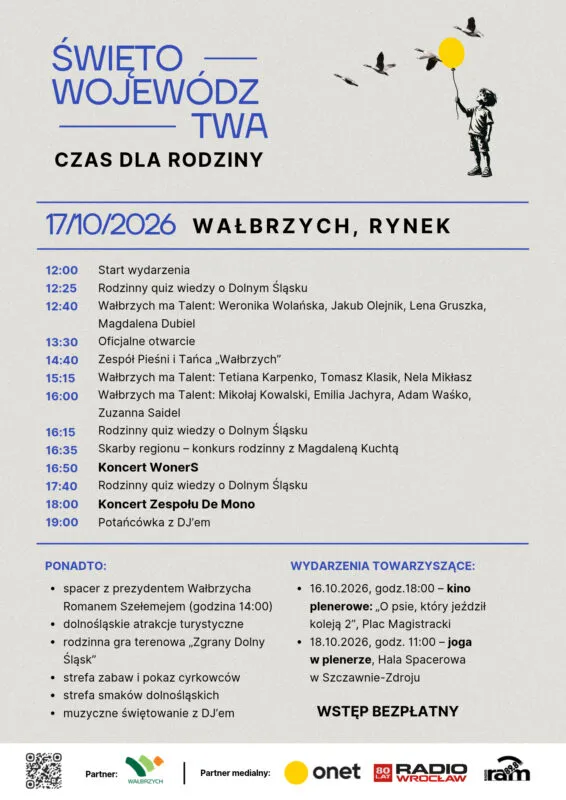 Program Święta Województwa 2026 w Wałbrzychu