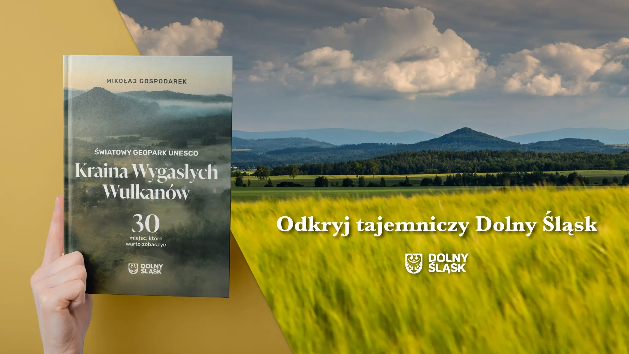 Grafika ilustracyjna darmowego przewodnika Kraina Wygasłych Wulkanów