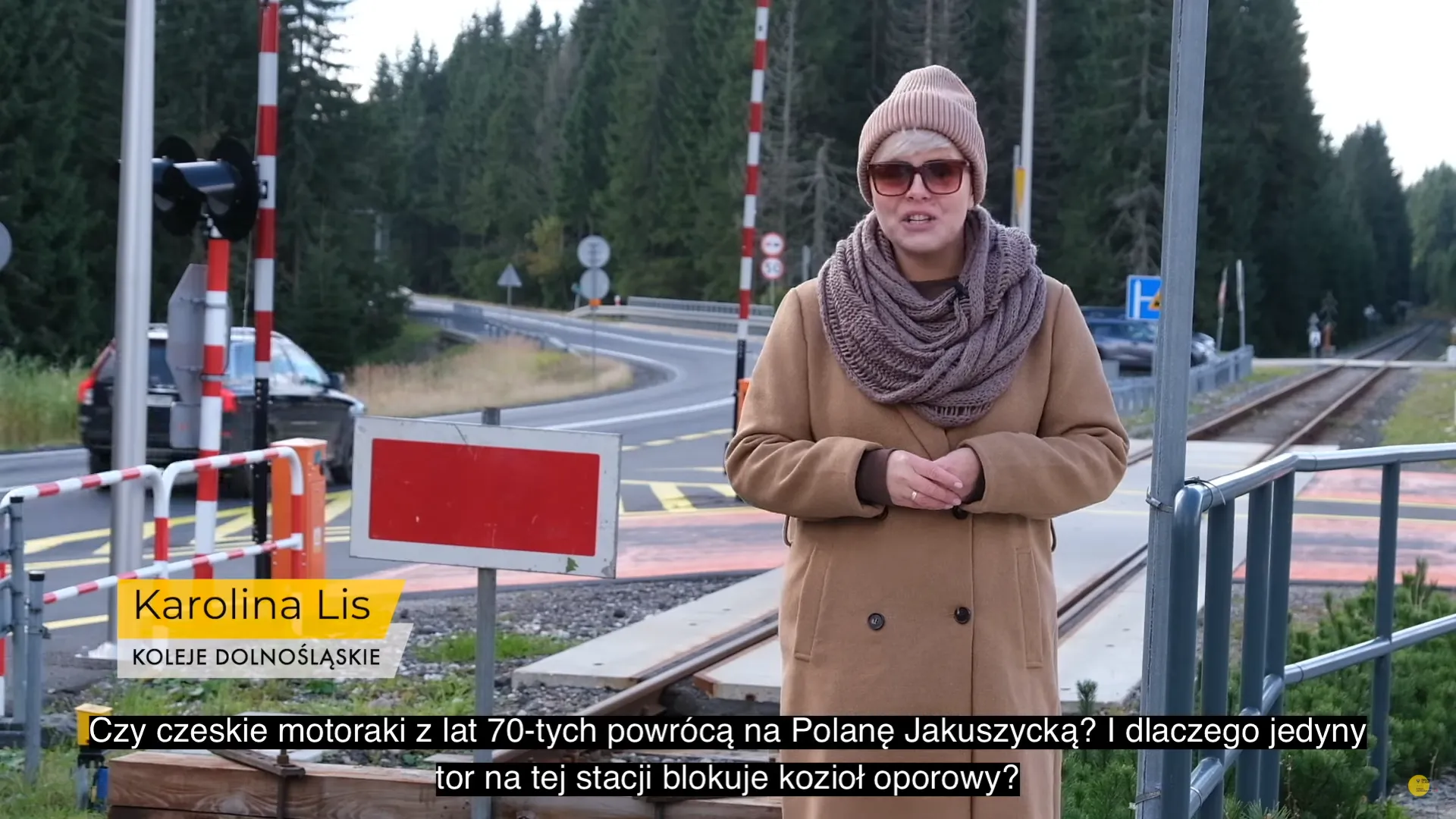 Kadr z filmu Odjazd o Motorakach na Polanie Jakuszyckiej